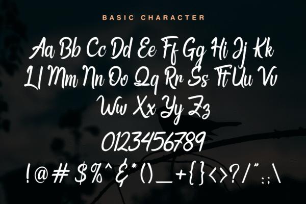 Engleheart - Handwritten Font - Gambar 8