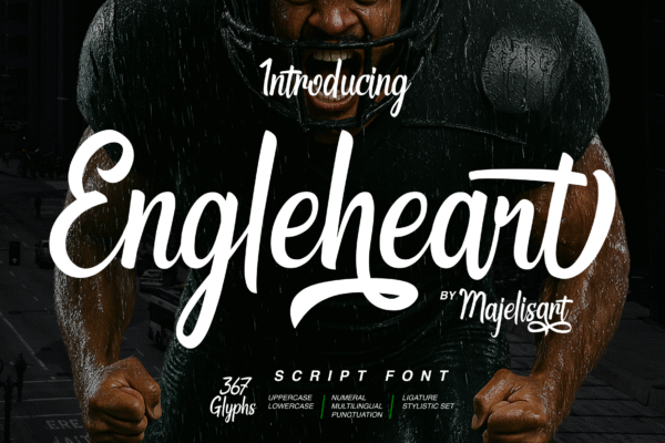 Engleheart - Handwritten Font
