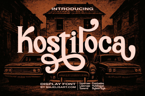 Kostiloca - Display font