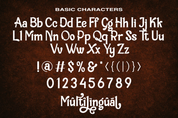 Kostiloca - Display font - Gambar 8